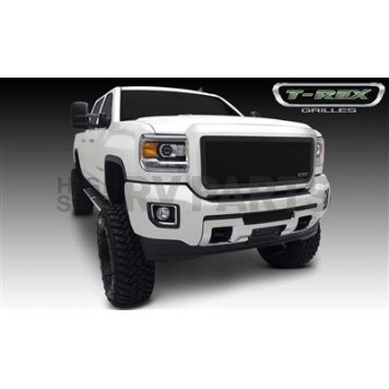 T-Rex Truck Products Grille Insert - Mesh Rectangular Black Powder Coated Mild Steel - 51211