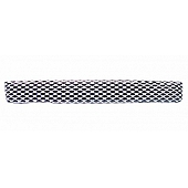 Street Scene Bumper Grille Insert Mesh Satin Silver Aluminum - 95077241