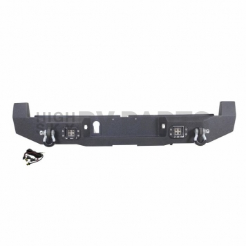 Paramount Automotive Bumper Direct-Fit 1-Piece Design Black - 570419