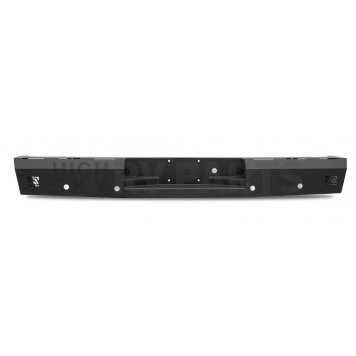 Fab Fours Bumper Red Steel 1-Piece Design Steel Black - TT07-RT1550-1