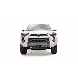 Fab Fours Bumper Hidden Winch 1-Piece Design Steel Black - T4R-N4552-1
