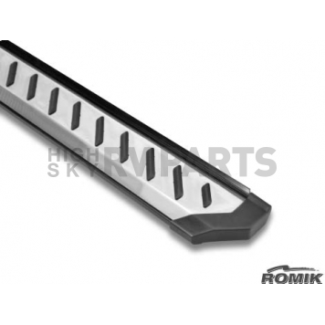 Romik USA Running Board Polished Aluminum Stationary - 30054418-1