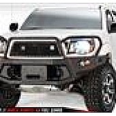 Fab Fours Bumper Premium 1-Piece Design Steel Black - TT05-B1550-1