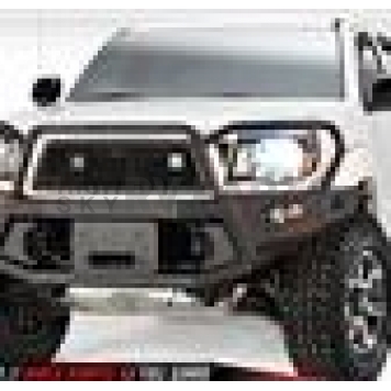 Fab Fours Bumper Premium 1-Piece Design Steel Black - TT05-B1550-1