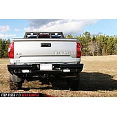 Fab Fours Bumper 1-Piece Design Steel Black - TT07-T1550-1