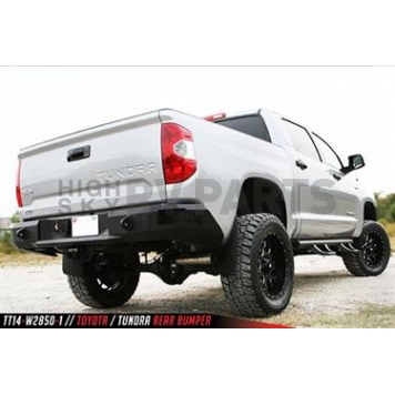 Fab Fours Bumper Premium 1-Piece Design Steel Black - TT14-W2850-1