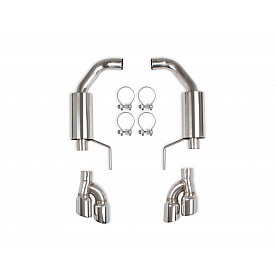 Flow Tech Exhaust Axle Back System - 52018FLT