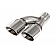 Flow Tech Exhaust Axle Back System - 52018FLT