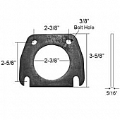 Nickson Exhaust Pipe Flange - 00329