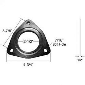 Nickson Exhaust Pipe Flange - 15051-1
