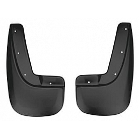 Husky Liner Mud Flap - Black Textured Thermoplastic Olefin Set Of 2 - 57661