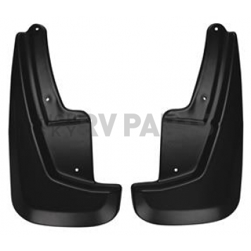 Husky Liner Mud Flap - Black Textured Thermoplastic Olefin Set Of 2 - 58001