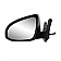 K-Source Exterior Mirror Electric OEM Black Single - 70730T