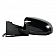 K-Source Exterior Mirror Electric OEM Black Single - 70730T