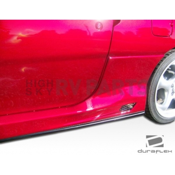 Extreme Dimensions Side Skirt - Primered Fiberglass Reinforced Plastic Black Set of 2 - 102467