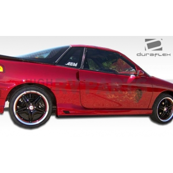 Extreme Dimensions Side Skirt - Primered Fiberglass Reinforced Plastic Black Set of 2 - 102467-2
