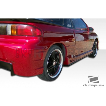 Extreme Dimensions Side Skirt - Primered Fiberglass Reinforced Plastic Black Set of 2 - 102467-3