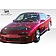 Extreme Dimensions Side Skirt - Primered Fiberglass Reinforced Plastic Black Set of 2 - 102467