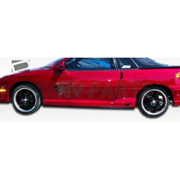 Extreme Dimensions Side Skirt - Primered Fiberglass Reinforced Plastic Black Set of 2 - 102467-6
