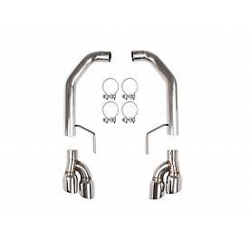 Flow Tech Exhaust Axle Back System - 52019FLT
