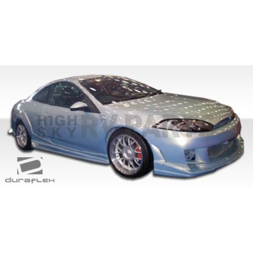 Extreme Dimensions Side Skirt - Primered Fiberglass Reinforced Plastic Black Set of 2 - 102123-2