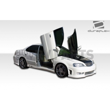 Extreme Dimensions Side Skirt - Primered Fiberglass Reinforced Plastic Black Set of 2 - 102054