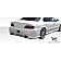 Extreme Dimensions Side Skirt - Primered Fiberglass Reinforced Plastic Black Set of 2 - 102054