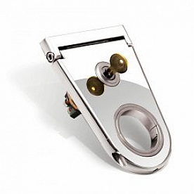 Vintage Parts Steering Column Mount - Chrome Plated Aircraft Grade Alloy Silver - 61975