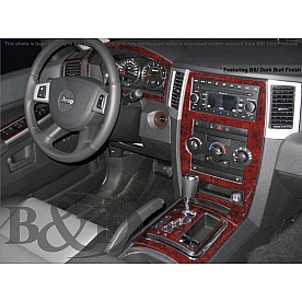 B & I Fender Dash Panel Trim WD863ASDB