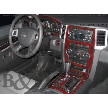 B & I Fender Dash Panel Trim WD863ASDB