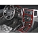 B & I Fender Dash Panel Trim WD863ASDB