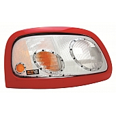 GT Styling Headlight Cover - Composilite Silver Full Cover Set Of 2 - 966308