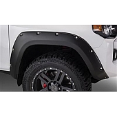 Bushwacker Fender Flare - Black Dura-Flex 2000 ABS Smooth Plastic Matte Set Of 2 - 3004502