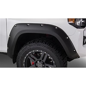 Bushwacker Fender Flare - Black Dura-Flex 2000 ABS Smooth Plastic Matte Set Of 2 - 3004502