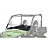 Kolpin Windshield - Half-Fixed Polycarbonate Clear - 2718