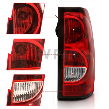 ANZO USA Tail Light Assembly 311302-1