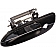 Help! By Dorman Exterior Door Handle - Plastic Silver/ Black Single - 80810