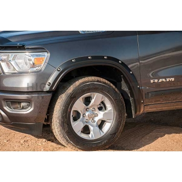 EGR Fender Flare - Black ABS Plastic Textured Set Of 4 - 792954-1