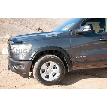 EGR Fender Flare - Black ABS Plastic Textured Set Of 4 - 792954-3