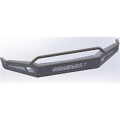Go Industries Bumper Baja II 1-Piece Steel Black - 66621