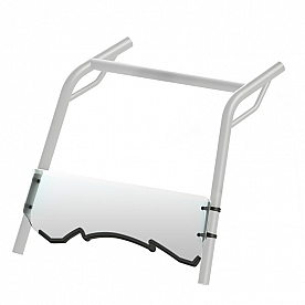 Kolpin Windshield - Half-Fixed Polycarbonate Clear - 2710