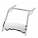 Kolpin Windshield - Half-Fixed Polycarbonate Clear - 2710