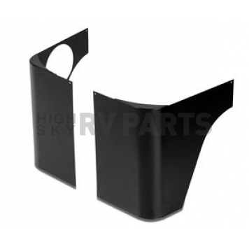 Warrior Products Body Corner Guard - Steel Black Set Of 2 - S926