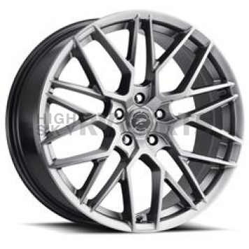 Ultra Wheel 459 Retribution - 17 x 8 Bright Graphite - 459-7843G+35