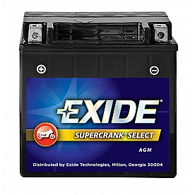 Exide Technologies Battery 12 Volt Top Terminal Location - 14-BS