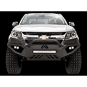 Fab Fours Bumper Vengeance 1-Piece Design Steel Black - CC15-D3352-1