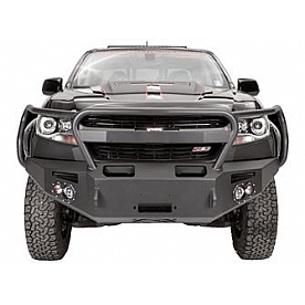 Fab Fours Bumper Premium 1-Piece Design Steel Black - CC15-H3350-1