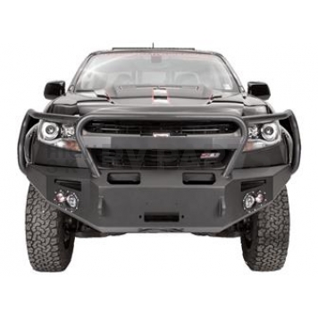 Fab Fours Bumper Premium 1-Piece Design Steel Black - CC15-H3350-1