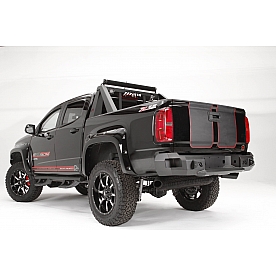 Fab Fours Bumper Premium 1-Piece Design Steel Black - CC15-W3350-1