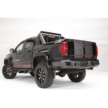 Fab Fours Bumper Premium 1-Piece Design Steel Black - CC15-W3350-1